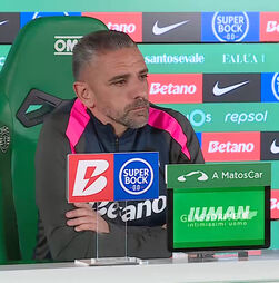 Rui Borges garante que nem olha para o retrovisor: 'Estou em segundo e quero ser primeiro'