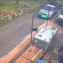 Imagens de videovigilância captam momento em que dois sismos foram sentidos em Alenquer 