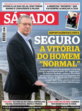 Capa da Sábado Edição 12 a 18 de fevereiro