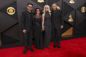 Jack Osbourne, Sharon Osbourne, Kelly Osbourne e Sid Wilson