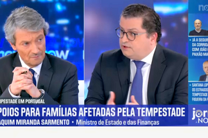 Miranda Sarmento garante que programa de apoio a vítimas de mau tempo é “fortíssimo” 