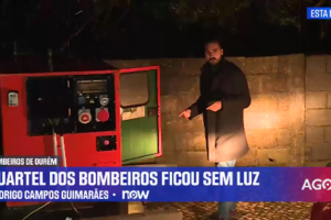 Bombeiros de Ourém ficam sem luz após furto de combustível a geradores