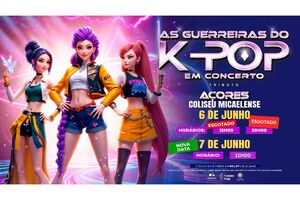 "As Guerreiras do K-POP" atuam nos Açores, no Coliseu Micaelense, em junho