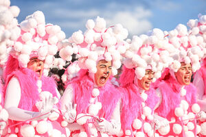 Foliões celebram o Carnaval de Estarreja com fantasias e alegria