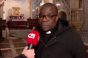 Igreja em Alenquer com estragos provocados pelo mau tempo