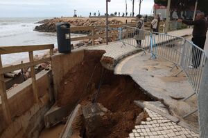 Mau tempo tem causado estragos um pouco por todo o país