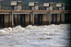 Chuvas intensas levaram à subida do caudal dos rios