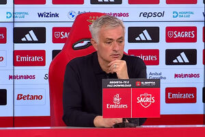 Mourinho diz o que Anísio tem em comum com Drogba e atira: "Vão chamar-me idiota mas o jogo de cabeça dele não é bom"