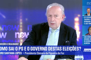 Seguro "terá uma grande tarefa para mobilizar o País", garante Pedro Santana Lopes