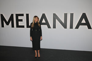 Melania Trump na estreia mundial do filme Melania