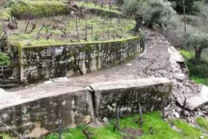 Imagens de drone mostram a destruição causada pelo mau tempo em Tabuaço 