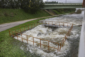 Novo dique rompe no rio Mondego, afetando Granja do Ulmeiro em Soure