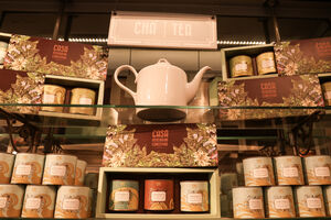 A coleção Chá das Cinco inclui chás de erva-príncipe com limão e com sabor  a passas e vinho do Porto