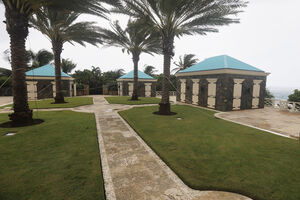 A ilha de Epstein, no mar do Caribe