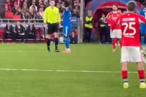 Benfica fala em "difamação" contra Prestianni, lembra Eusébio e garante "total colaboração" com a UEFA