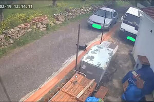 Imagens de videovigilância captam momento em que dois sismos foram sentidos em Alenquer 