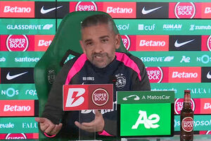 Rui Borges: "A pressão faz parte do dia a dia no Sporting"