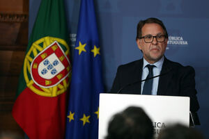 Luís Neves durante a tomada de posse como diretor Nacional da Polícia Judiciária
