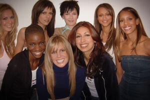 Modelos numa das edições do America's Next Top Model 