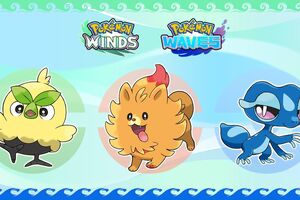 Pokémon anuncia jogos Winds e Waves, e apresenta Browt, Pombon e Gecqua
