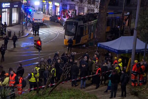 Imagens mostram aparato após descarrilamento mortal em Milão  