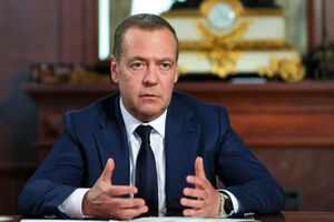 Dmitry Medvedev, vice-presidente do Conselho de Segurança da Rússia