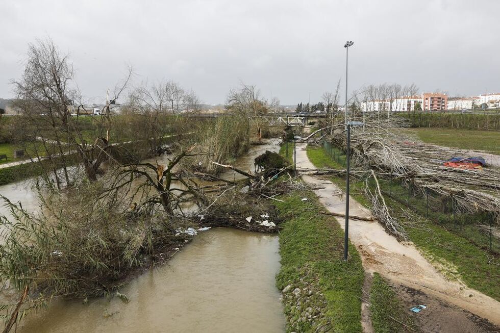 Chuva forte traz o risco de cheias