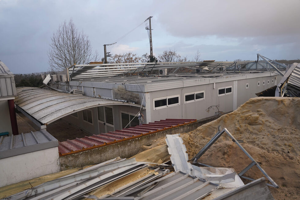 Danos numa creche em Amor, Leiria