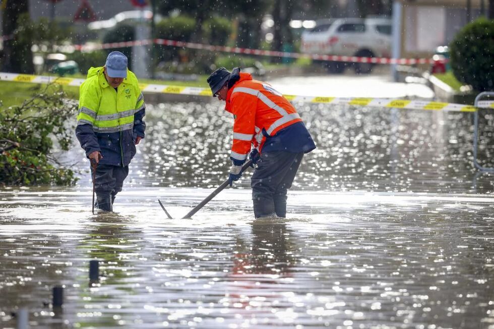 Chuva intensa causou inundações