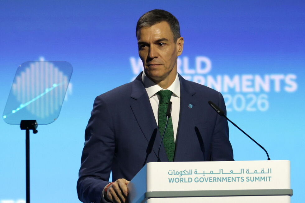Pedro Sánchez no World Governments Summit