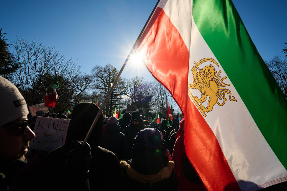Protestos no Canadá contra o regime iraniano