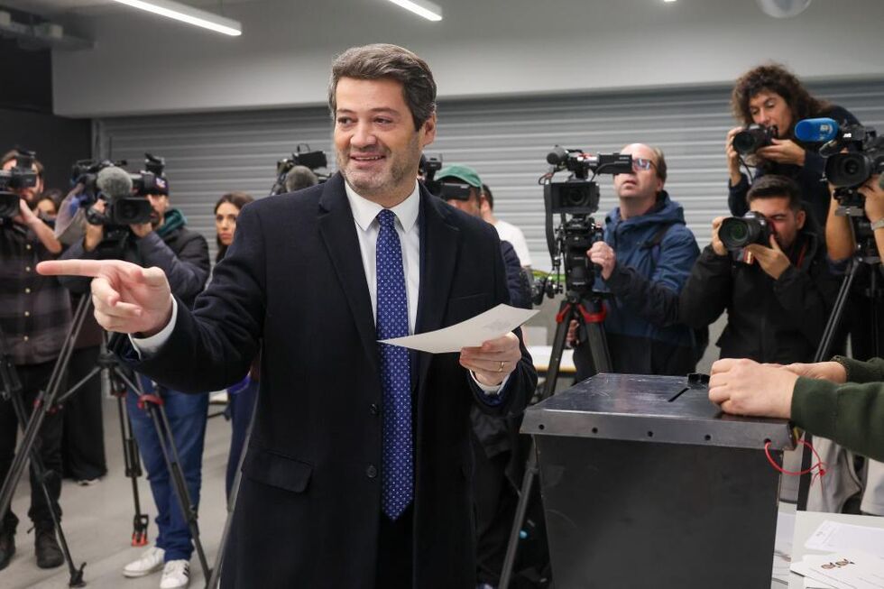 André Ventura votou de manhã