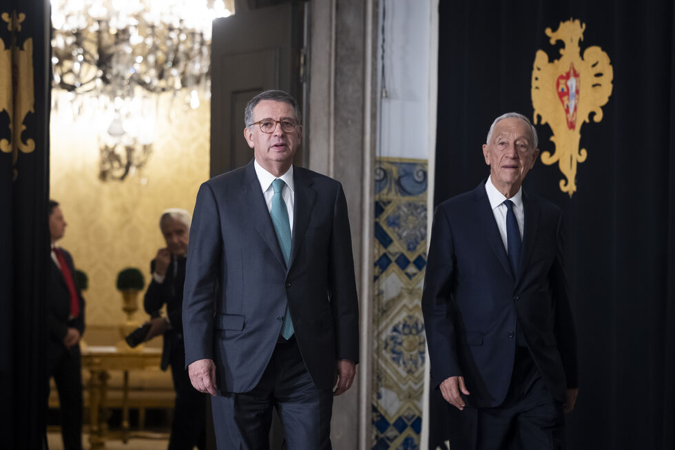 Marcelo recebe Seguro no Palácio de Belém para encontro de três horas