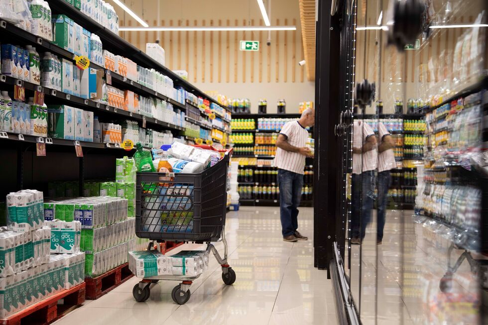 supermercado, compras, alimentos, consumo, iva