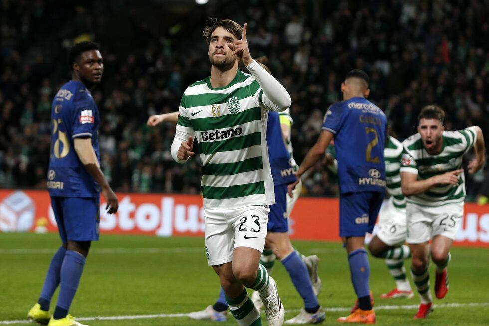 Daniel Bragança marcou o golo da vitória do Sporting