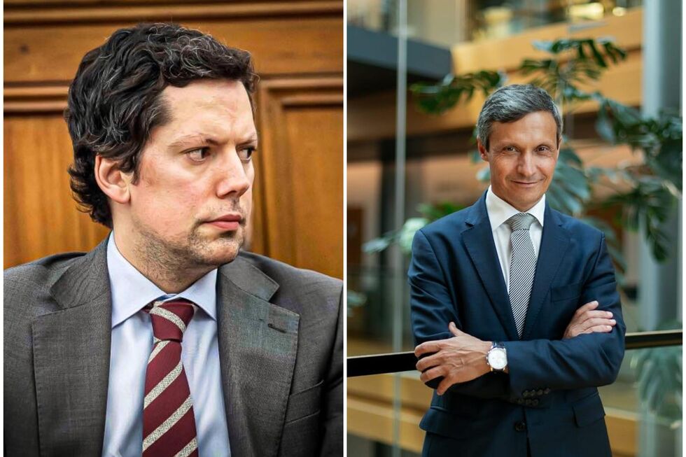 Carlos Eduardo Reis, o desafiador, e Paulo Cunha, o recandidato