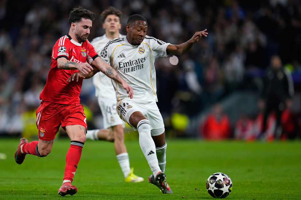 Benfica perde contra o Real Madrid 
