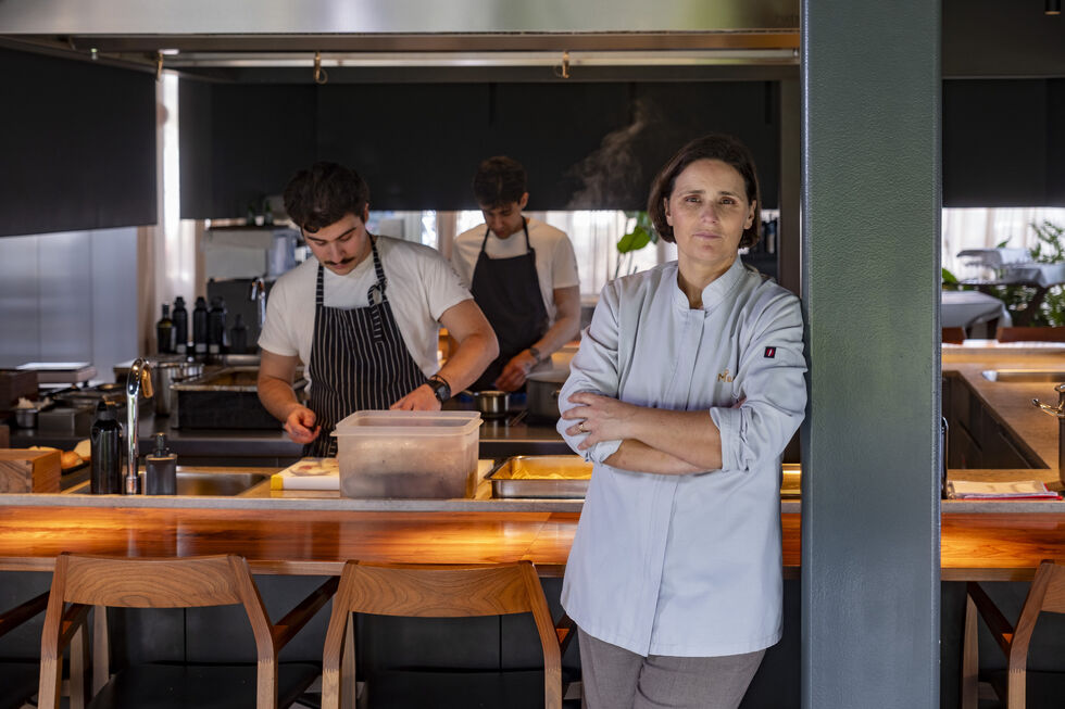 A chef Marlene Vieira lidera a cozinha do restaurante Marlene