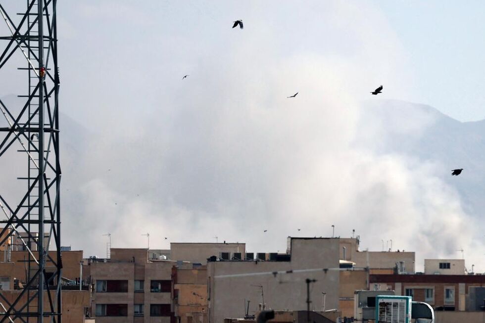 Explosão esta manhã em Teerão