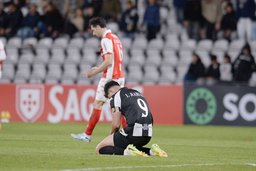 Nacional - Sp. Braga, no Estádio da Madeira