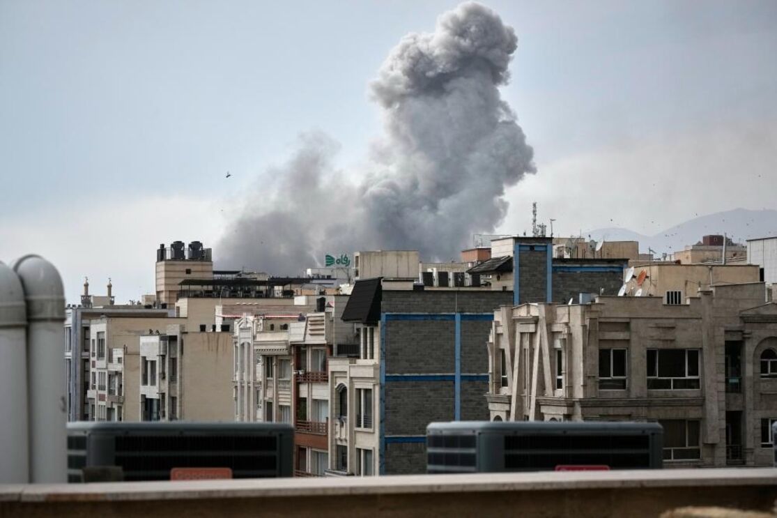 Bombardeamentos em Teerão