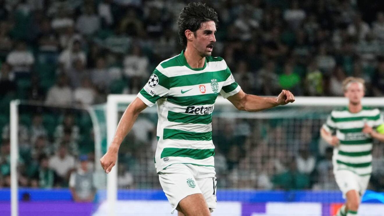 Francisco Trincão, jogador do Sporting