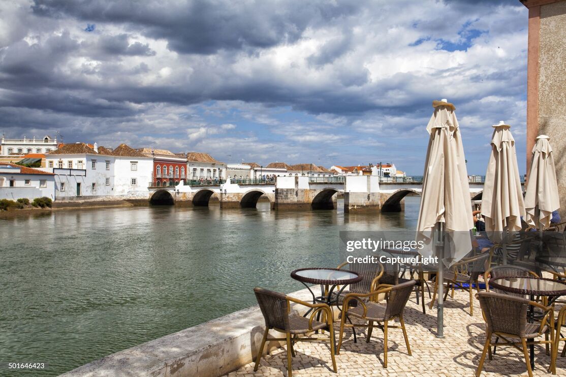 A zona ribeirinha de Tavira