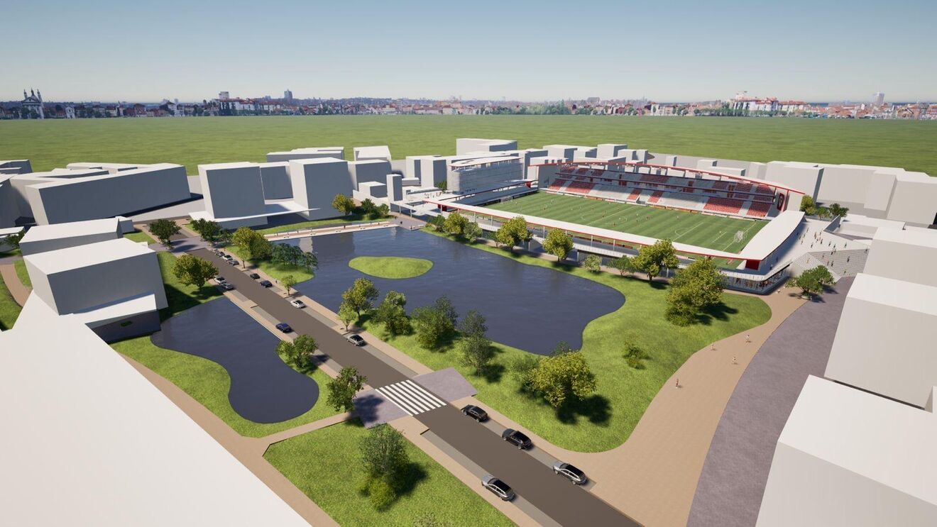 Projeto para novo estádio do Salgueiros