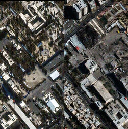 Imagens de satélite mostram tribunal e quartel-general da Guarda Revolucionária no Irão antes e depois dos ataques