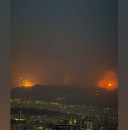 Imagens mostram novos bombardeamentos noturnos de Israel contra Teerão  