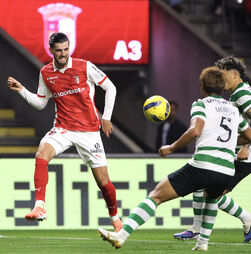 Sporting Braga empata nos descontos frente ao Sporting