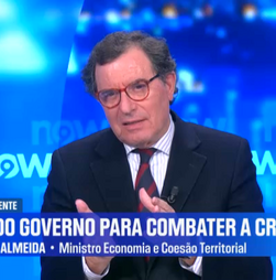 'Estado não quer estar a enriquecer à custa da guerra', garante ministro da Economia