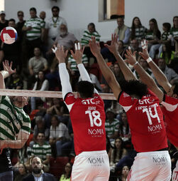 Sporting bate Benfica e conquista Taça de Portugal de voleibol