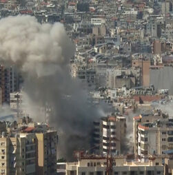 Explosões voltam a abalar Beirute